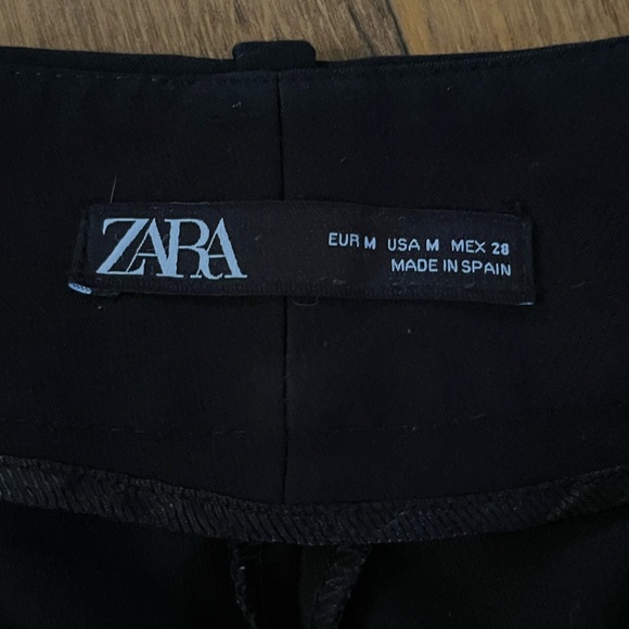 Zara Black Cropped Women's Pants - Picture 5 of 5